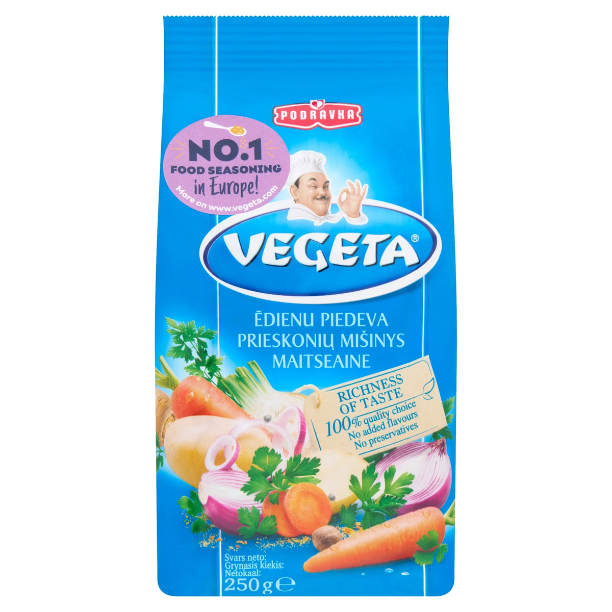 Vegeta Food Seasoning 250 G by PODRAVKA