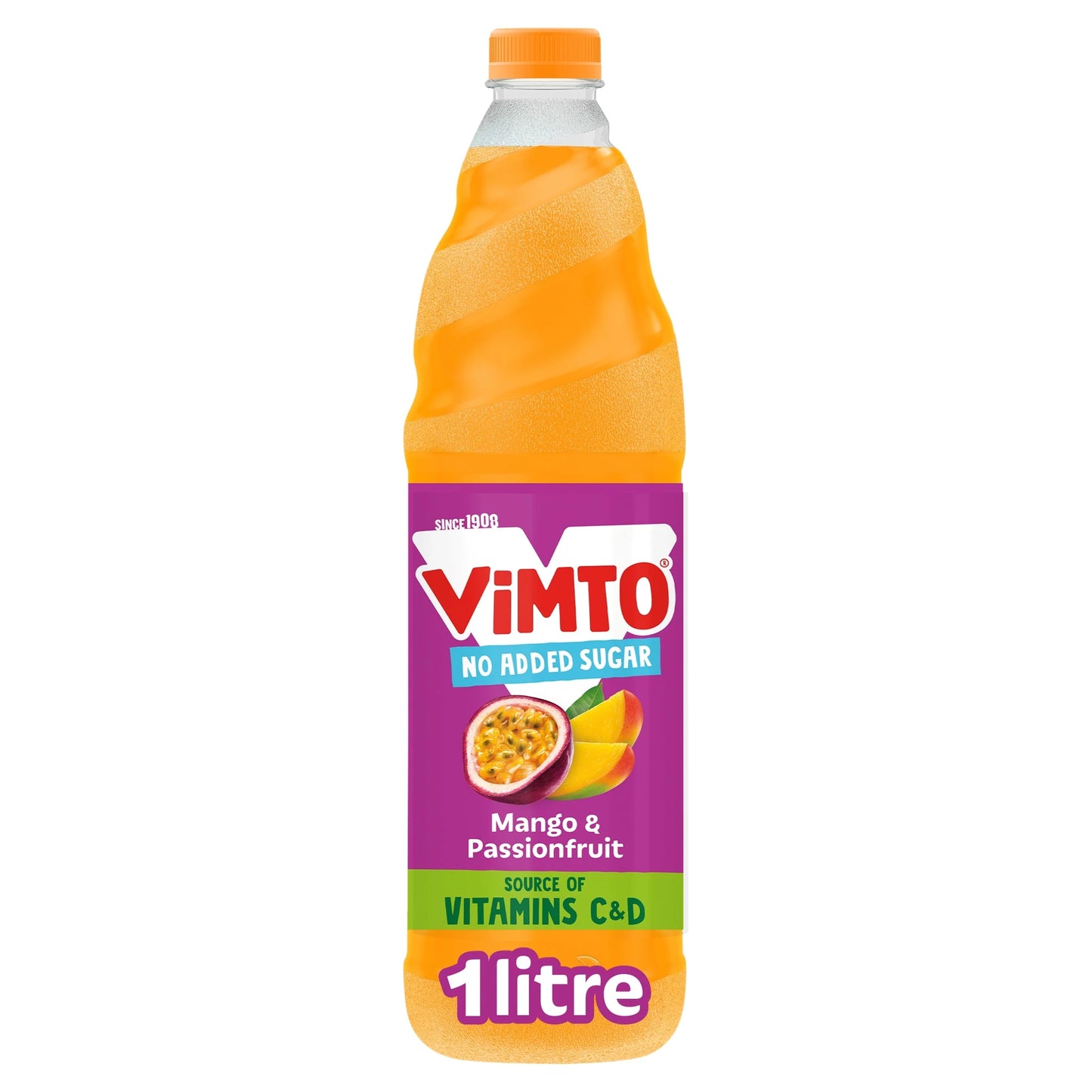 No Added Sugar Squash - Mango & by VIMTO