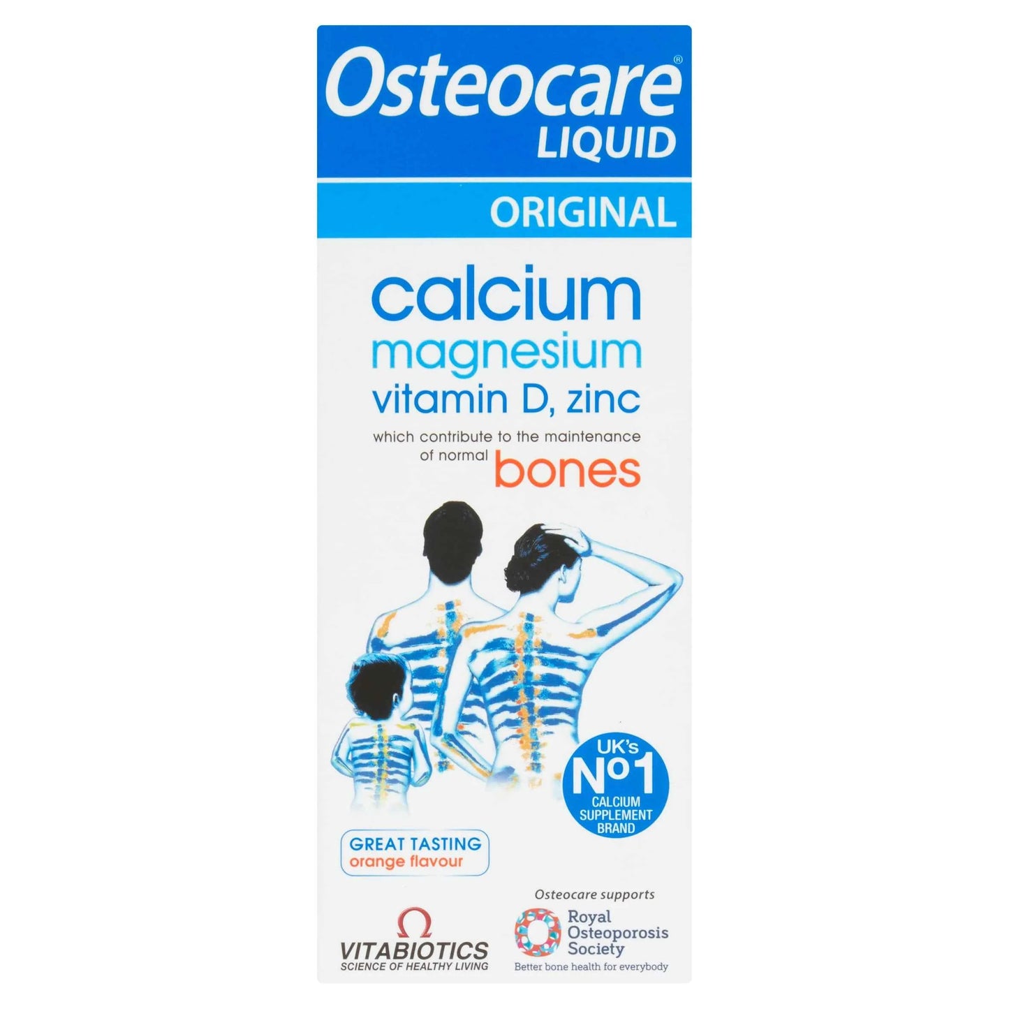 Osteocare Liquid Calcium by VITABIOTICS