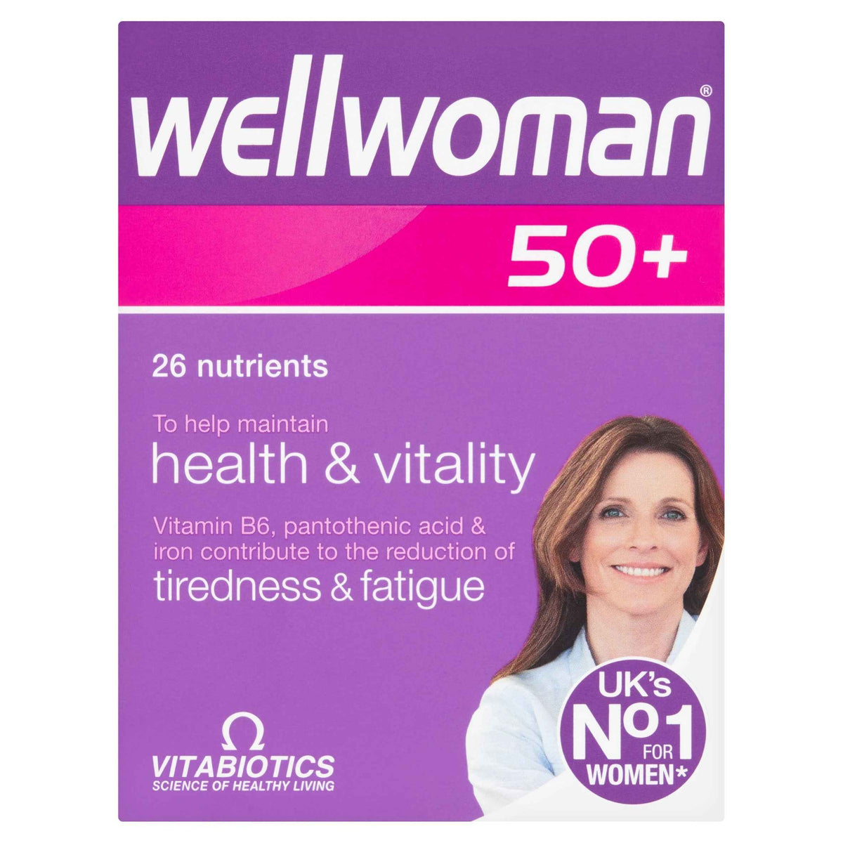 Wellwoman 50+ Advanced Vitamin & by VITABIOTICS