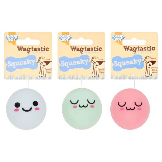 Face Balls Dog Toys by WAGTASTIC