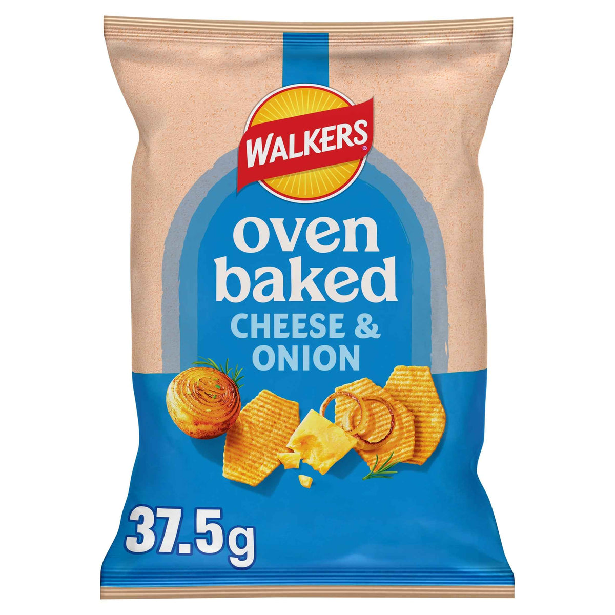 Baked Cheese & Onion Grab Bag Crisps by WALKERS