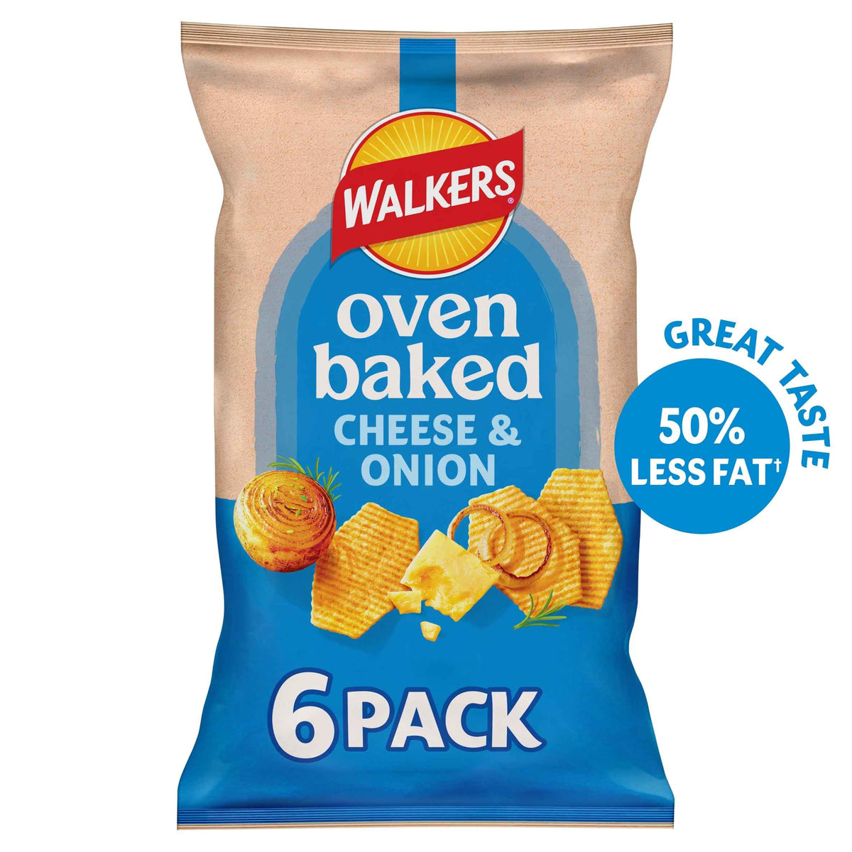 Cheese & Onion Multipack Crisps by WALKERS BAKED