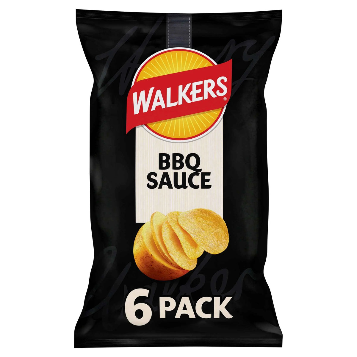 Bbq Multipack Crisps 6 X 25g by WALKERS