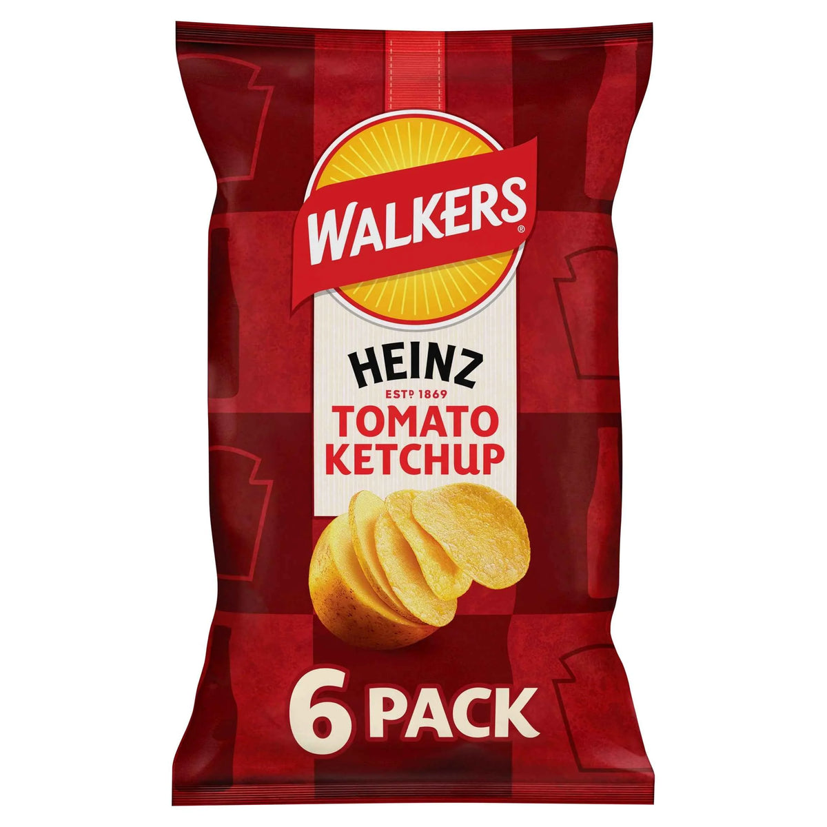 Heinz Tomato Ketchup Multipack Crisps by WALKERS