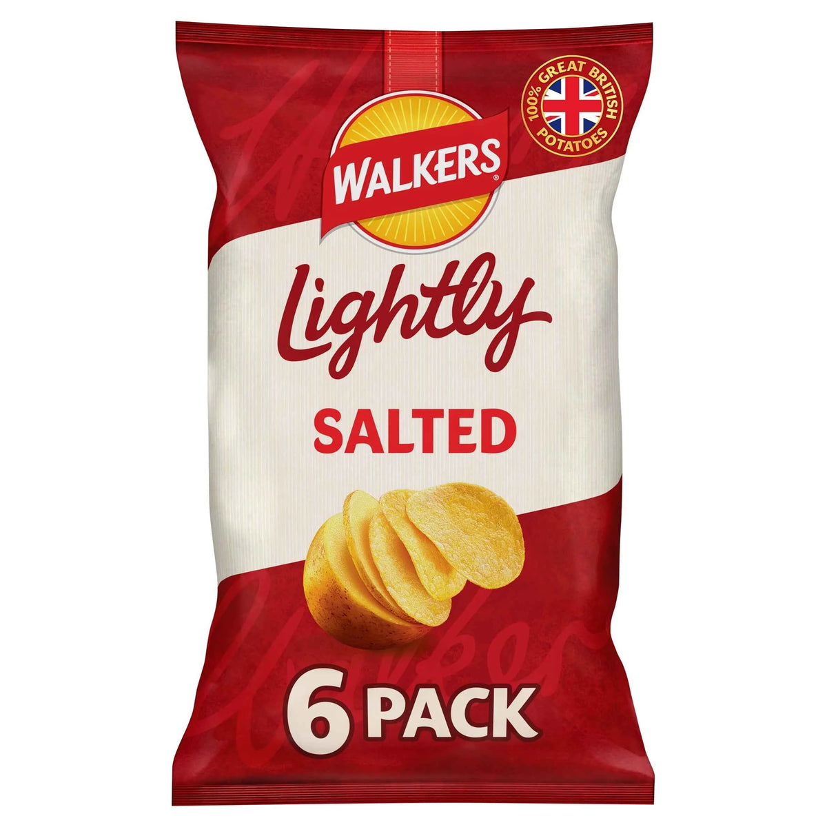 Lightly Salted 6x25g by WALKERS