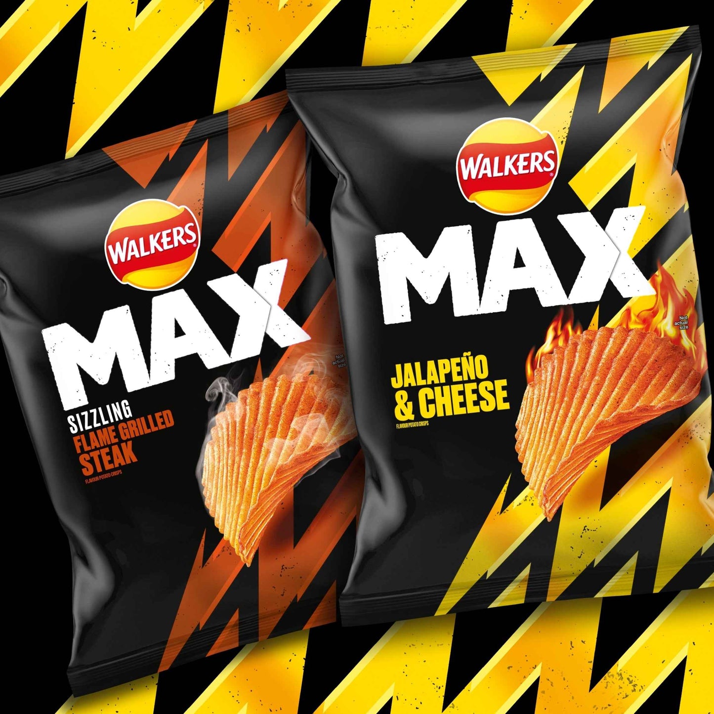 Jalapeno & Cheese 50g by WALKERS MAX