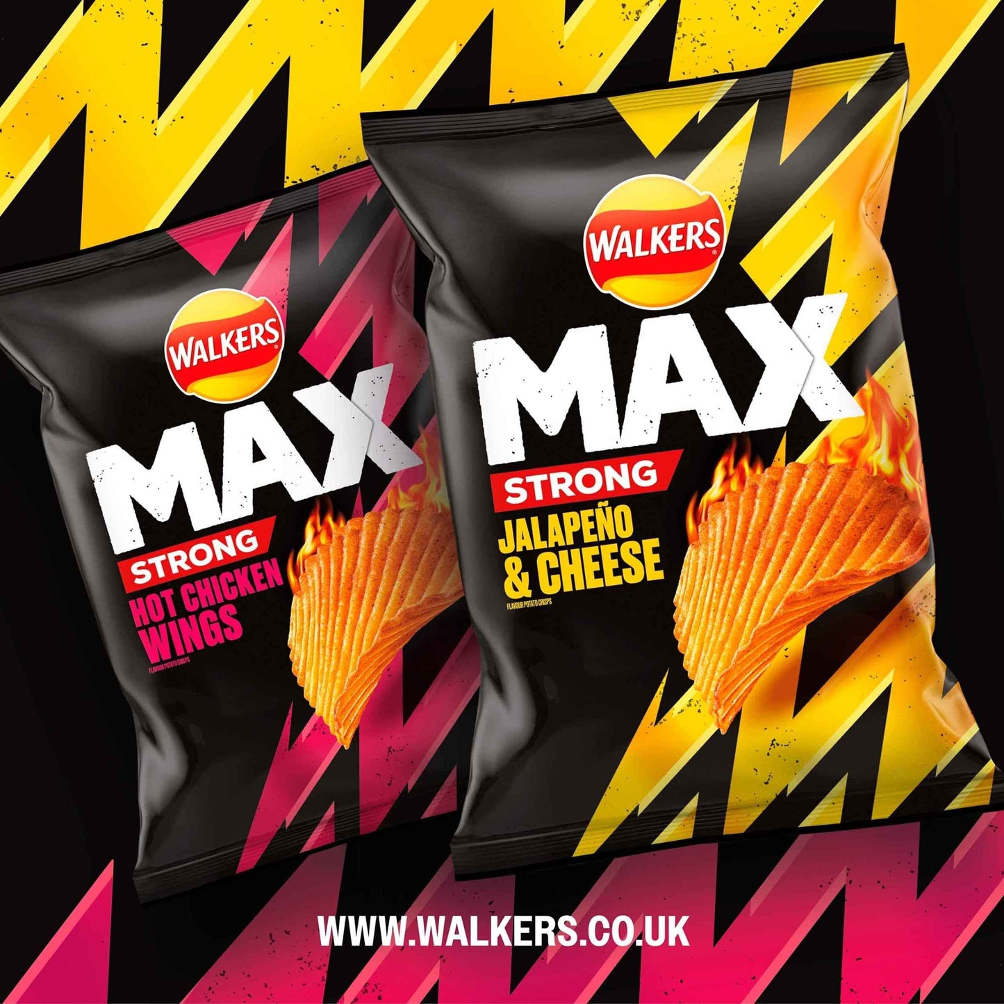 Strong Jalapeño & Cheese Sharing by WALKERS MAX