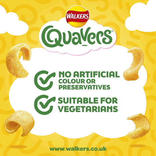 Quavers Cheese Multipack Crisps 12x16g by WALKERS