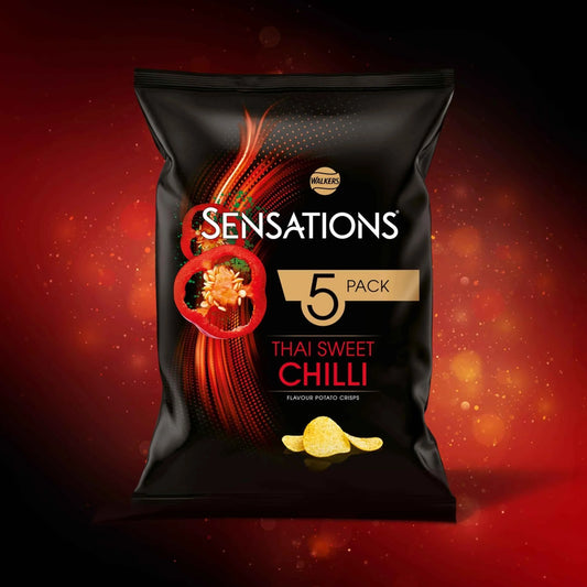 Sensations Multipack Crisps - Thai by WALKERS
