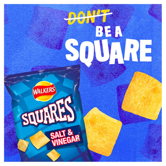Squares Salt & Vinegar Grab Bag by WALKERS