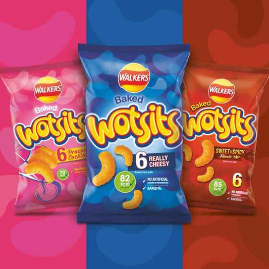 Wotsits Cheese Grab Bag Crisps 36g by WALKERS