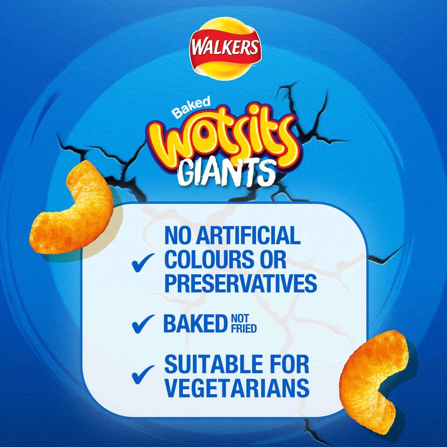 Wotsits Giants Cheese Sharing Bag by WALKERS