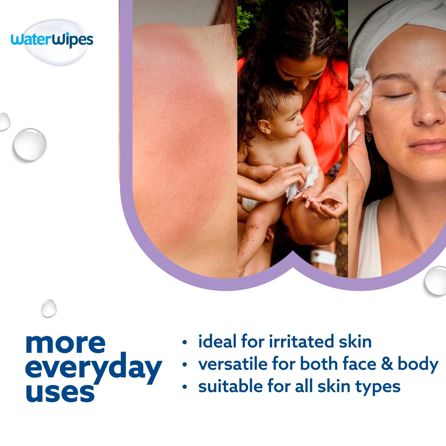 Biodegradable Soothing Baby Wipes by WaterWipes