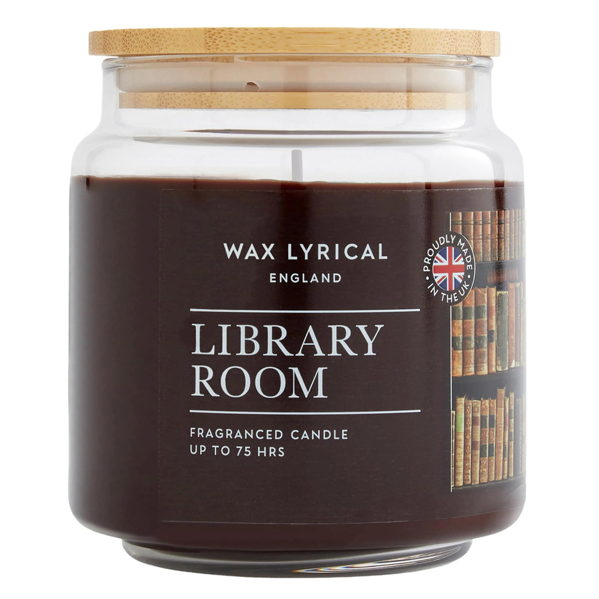 Wax Lyrical Library Room Candle 335g by WAX LYRICAL LTD