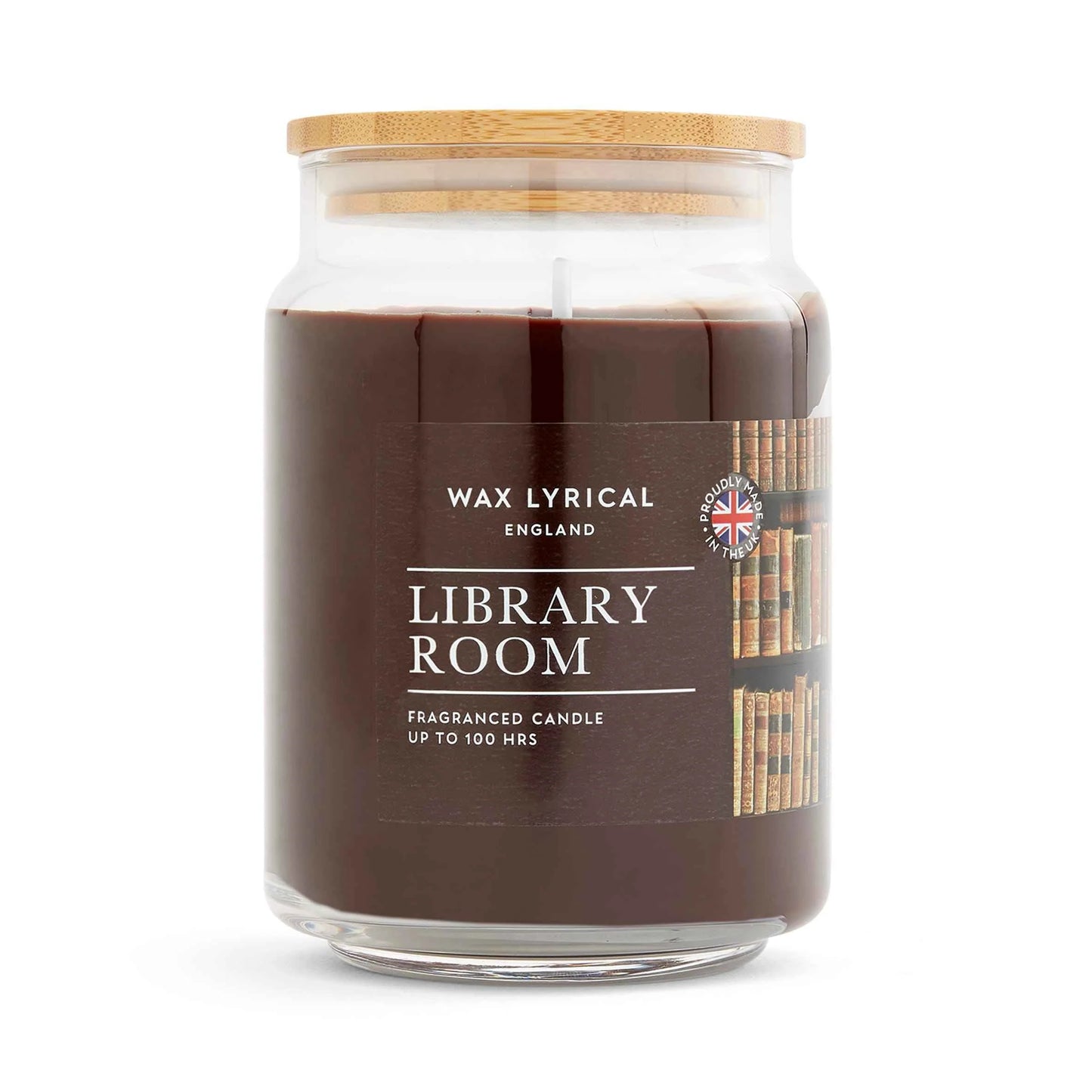 Wax Lyrical Library Room Candle 475g by WAX LYRICAL LTD