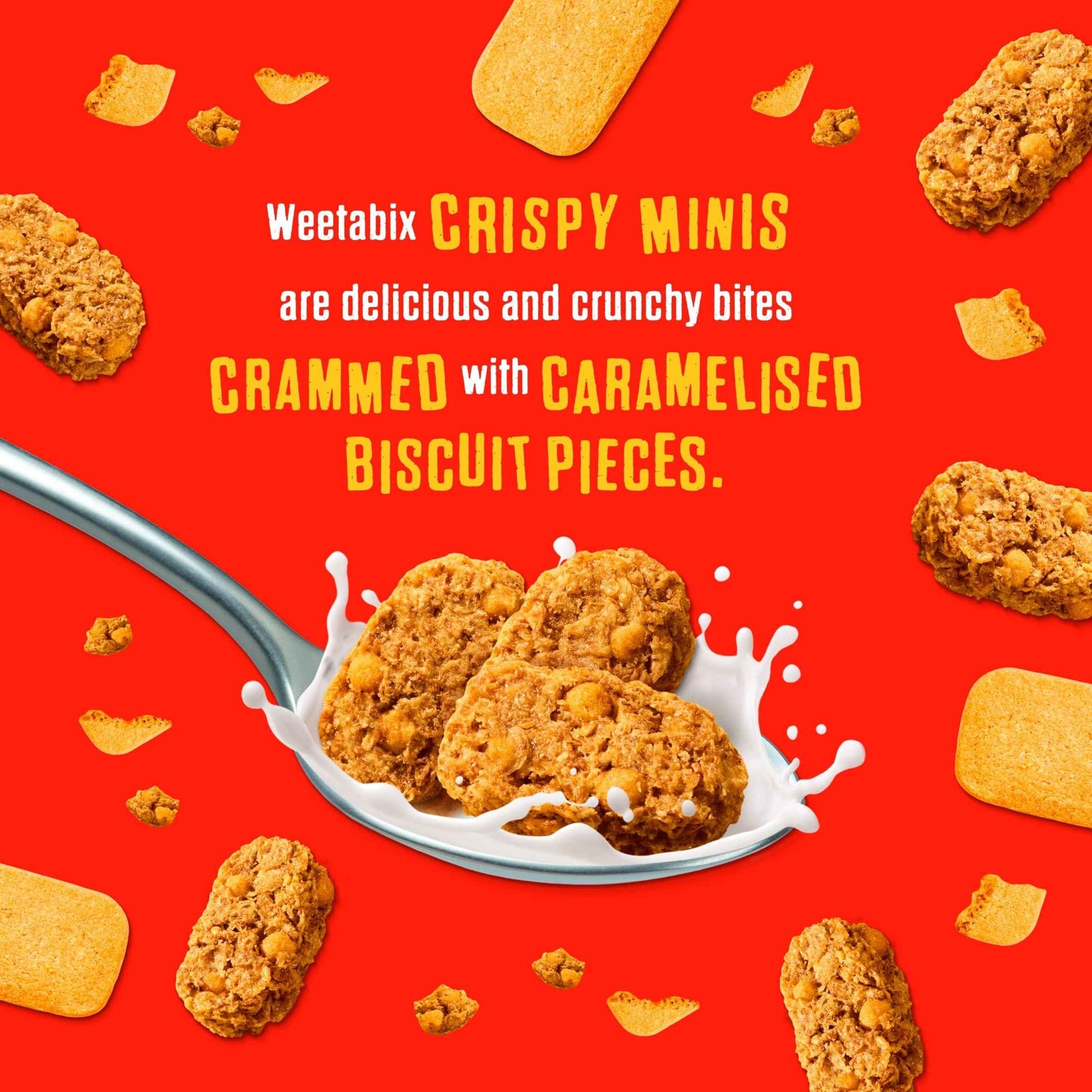 Crispy Minis Caramelised Biscuit by WEETABIX
