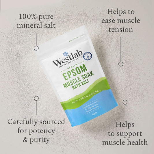 Epsom Bath Salt 1kg by WESTLAB