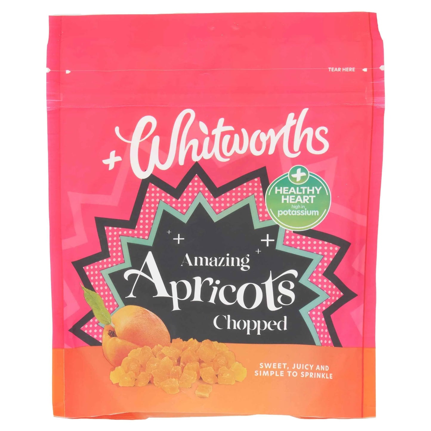 Chopped Apricots 140g by whitworths