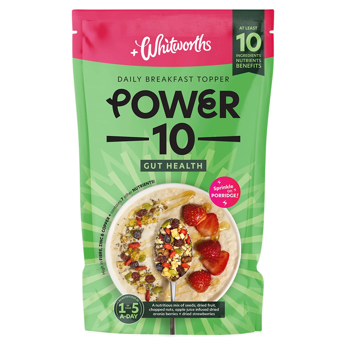 Power 10 Gut Health Daily by whitworths