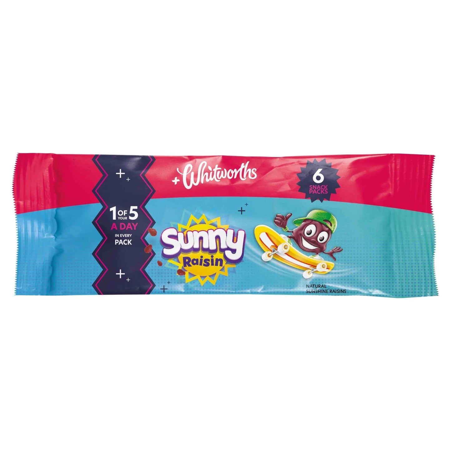 Sunny Raisins 6x30g by whitworths