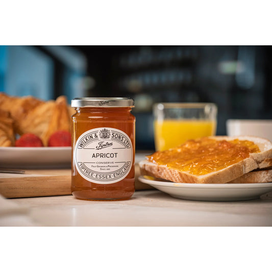 Wilkin And Sons Apricot Conserve340g by TIPTREE at The British Vault