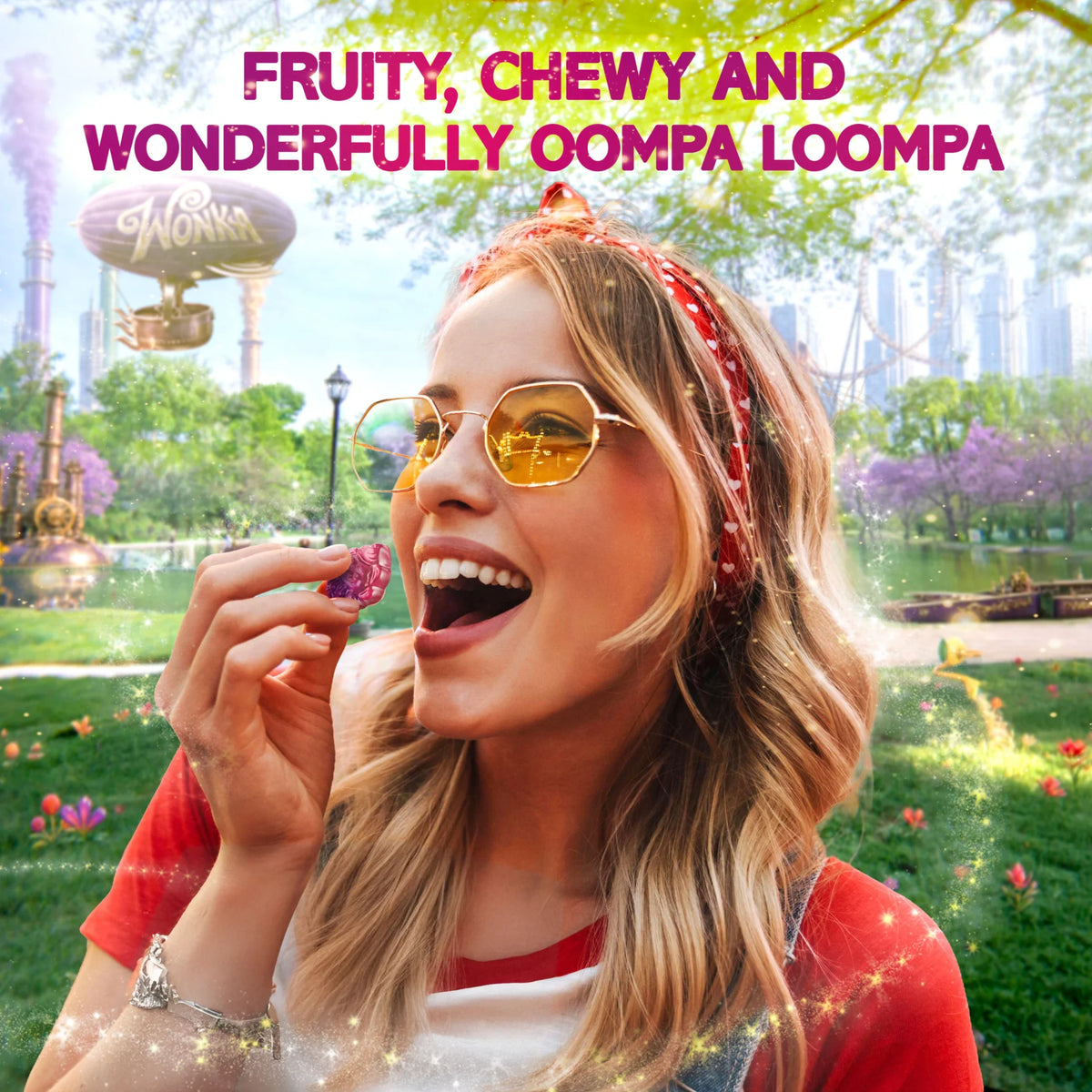 Oompa Loompa Gummies Blueberry & by WONKA at The British Vault