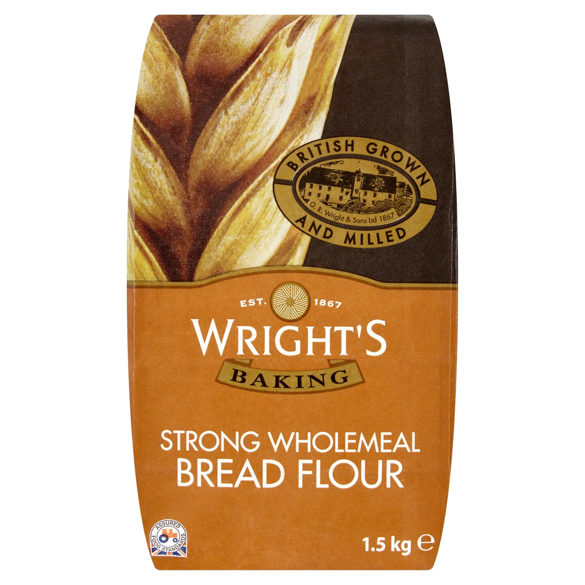 Wrights Strong Wholemeal Bread Flour 1.5kg (l) by Wright's