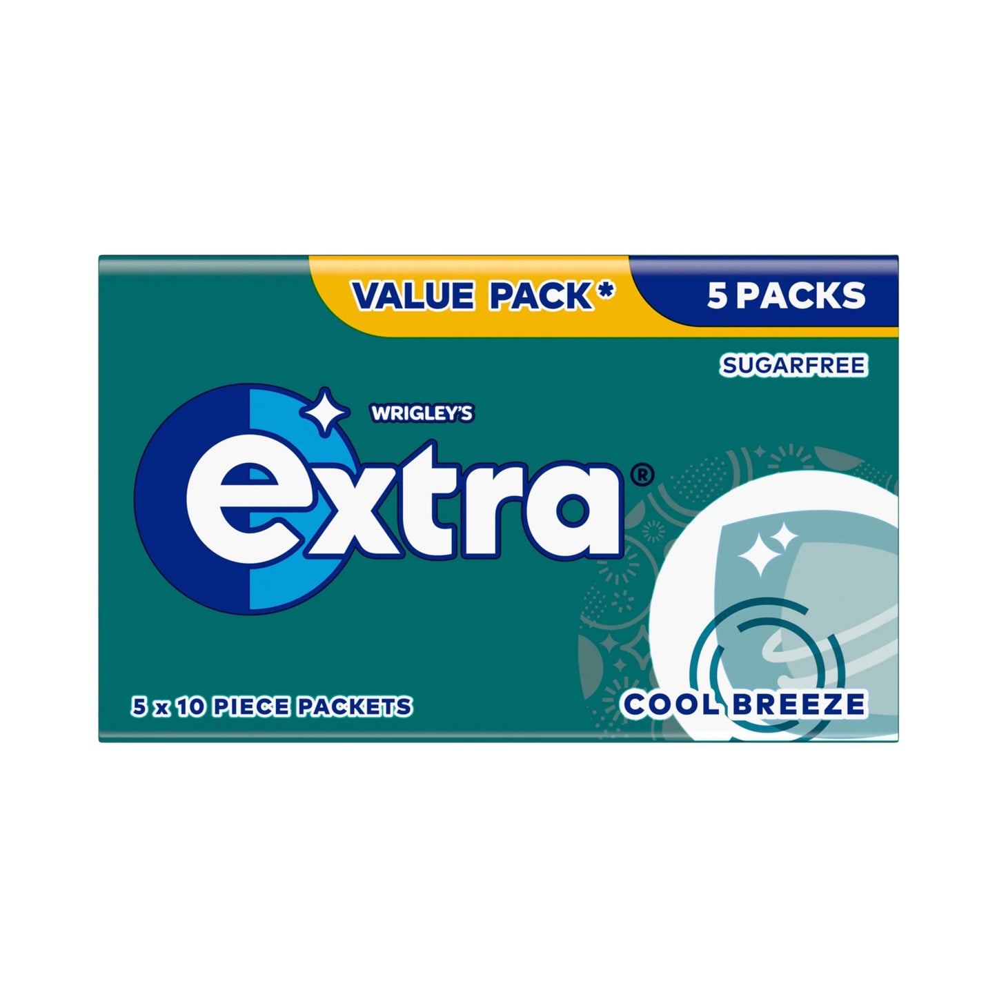 Extra Cool Breeze Sugarfree Chewing by WRIGLEY'S