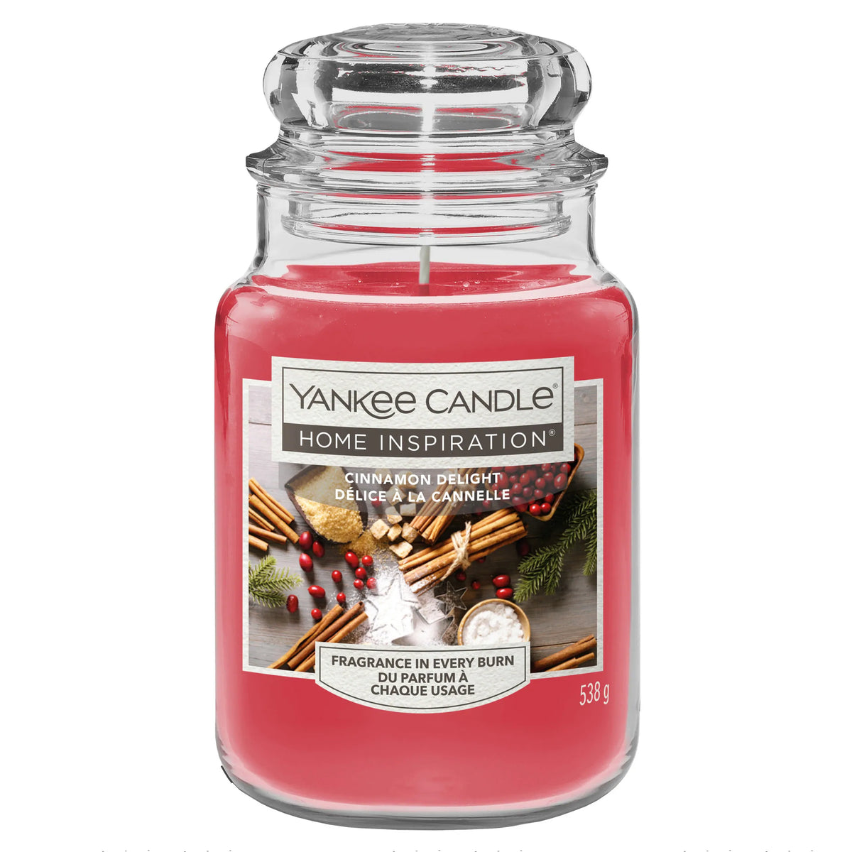 Large Jar Cinnamon Delight 538g by YANKee CANDLe