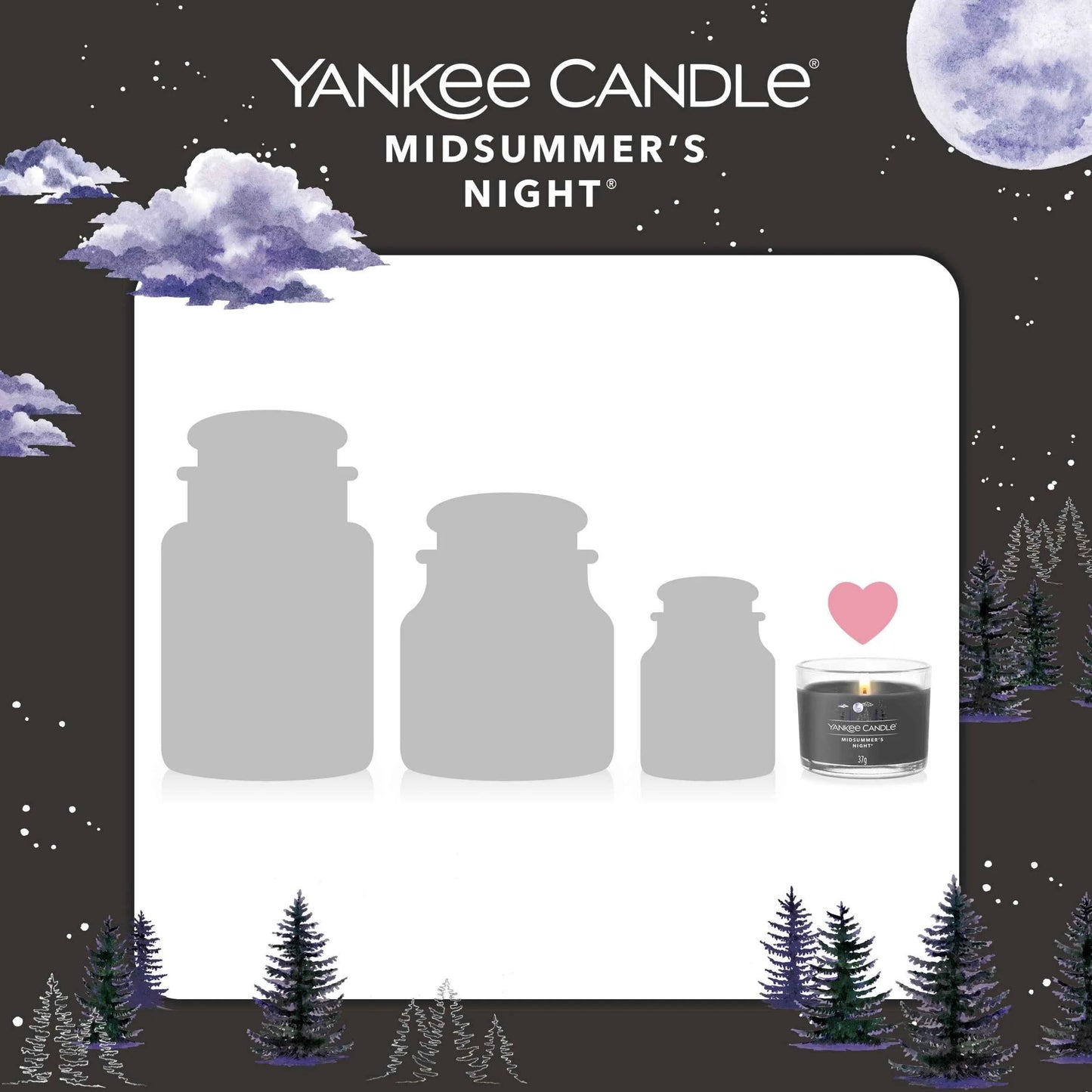 Yankee Midsummers Night Filled Votive 37g by YANKee CANDLe