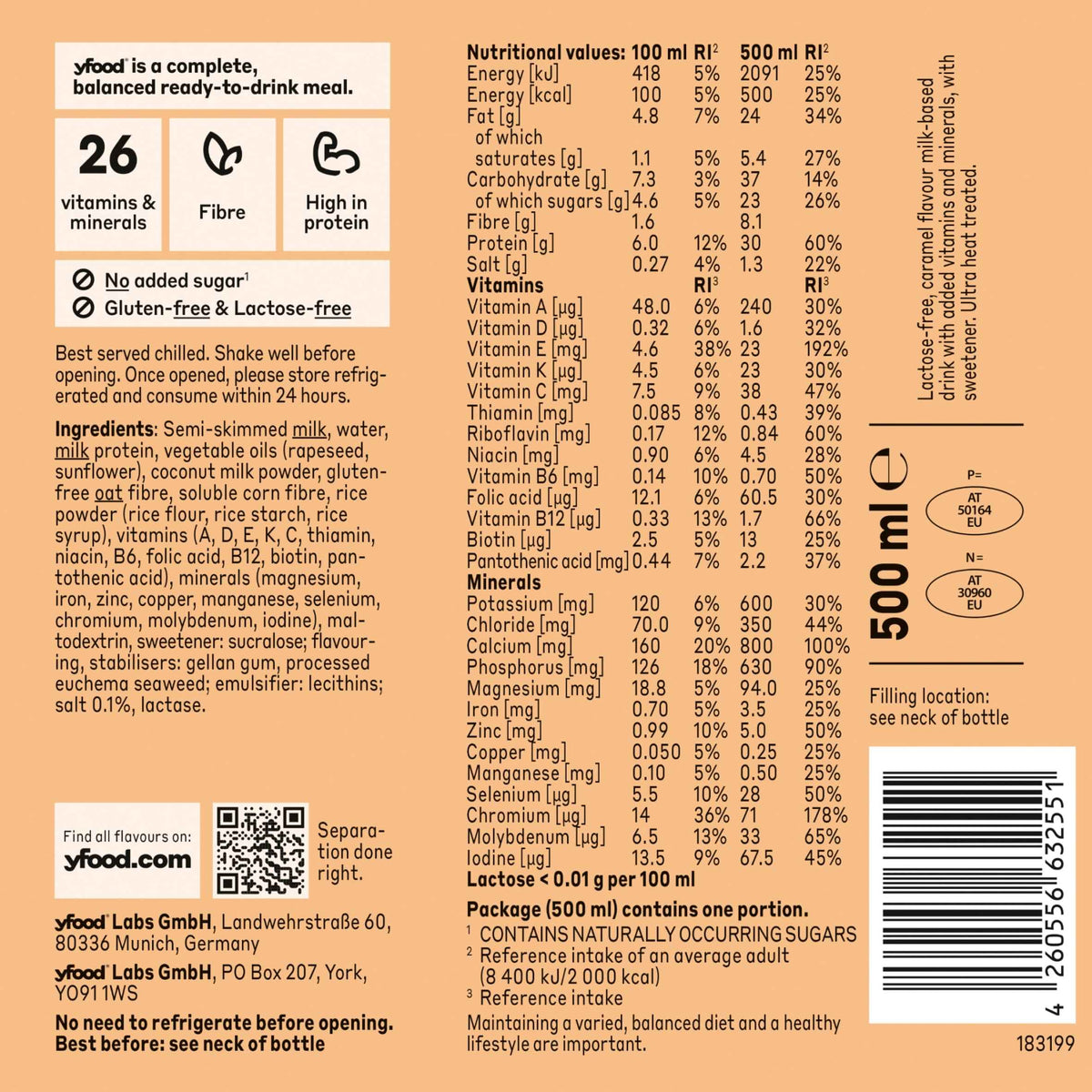 Ready To Drink Complete Meal Salted by yfood