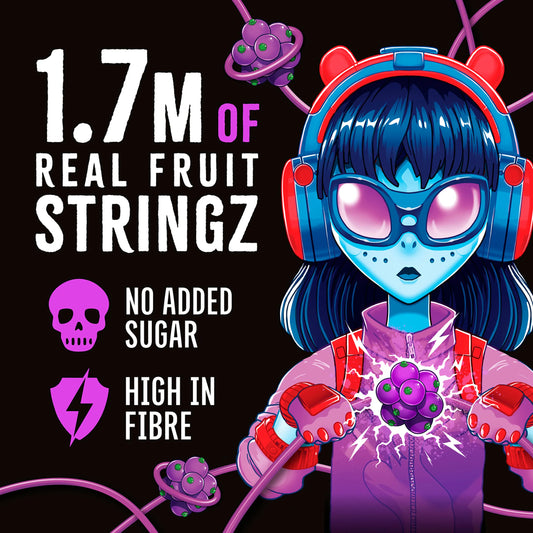 Real Fruit Stringz Blackcurrant No by ZOMBIE at The British Vault