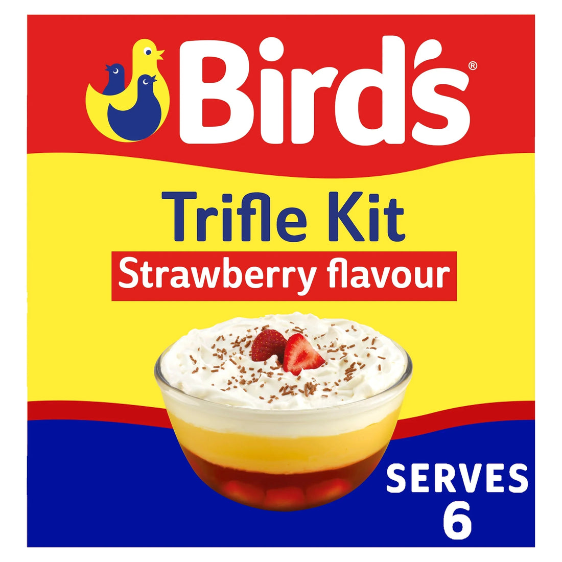 Bird's Trifle Strawberry Serve 4-6 141g