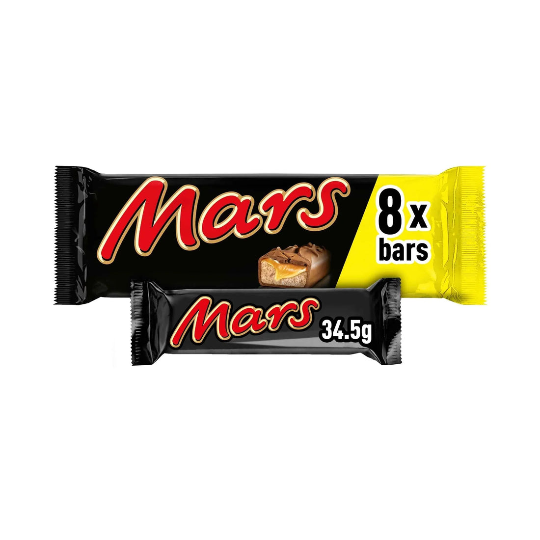 Mars Milk Chocolate, Nougat And Caramel Centre Bars 8 X 34.5g