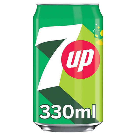 Lemon & Lime Soft Drink 330ml by 7 UP