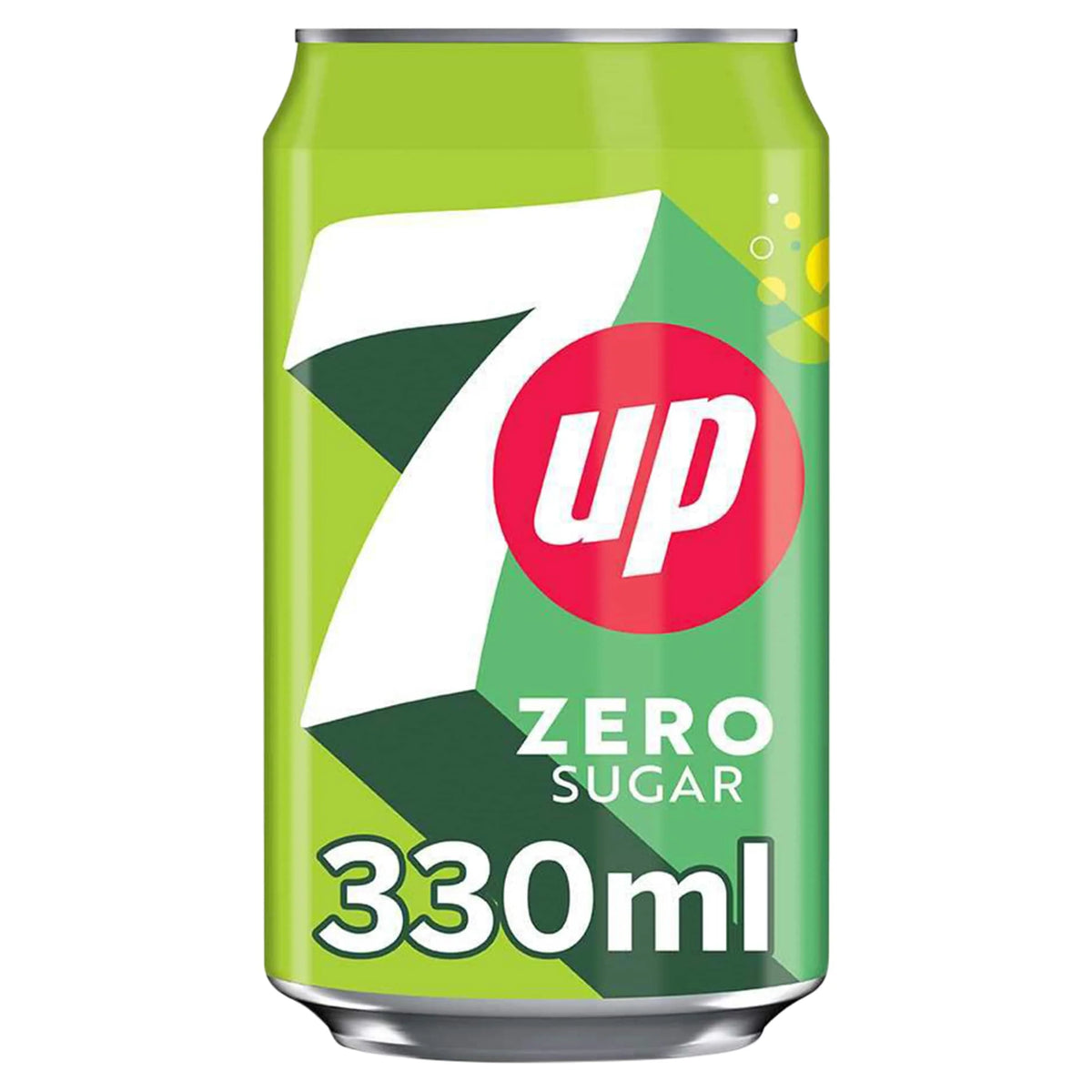 Zero Sugar Lemon & Lime Soft Drink 330ml by 7 UP