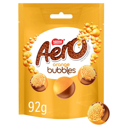 Bubbles Orange Flavoured Chocolate 92g by AERO