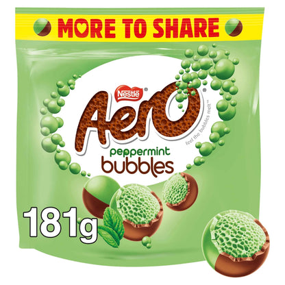 Bubbles Peppermint Share Bag 181g by AERO