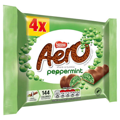 Aero Bubbly Peppermint Mint Chocolate Bar by Nestle