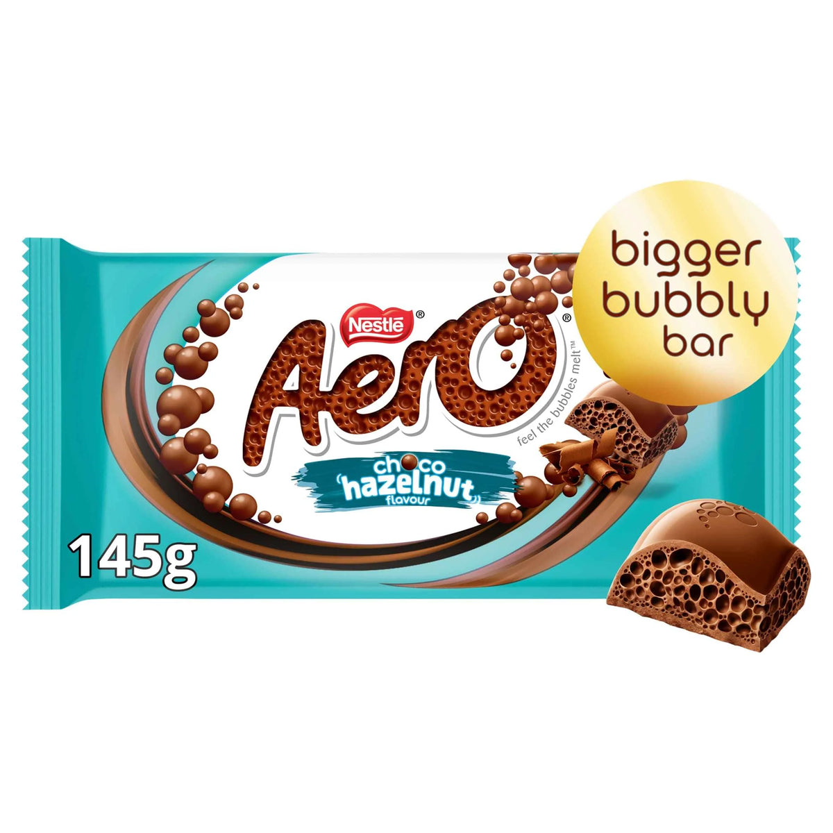 Hazelnut Chocolate Sharing Bar 145g by AERO