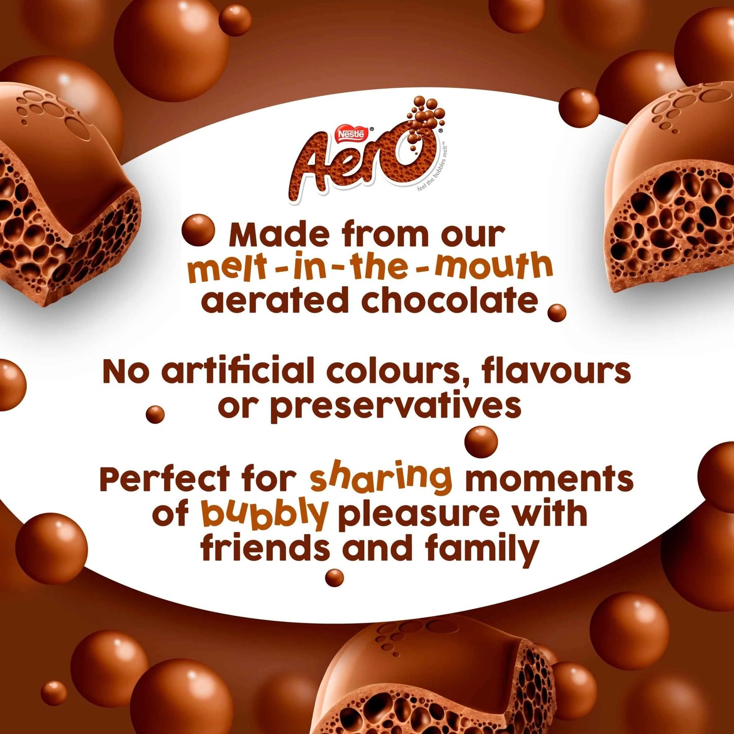 Milk Chocolate Sharing Bar 90g by AERO