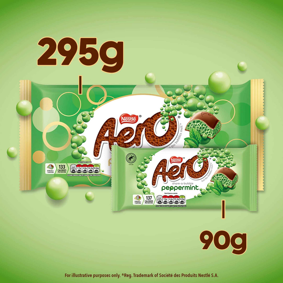Peppermint Bar 295g by AERO