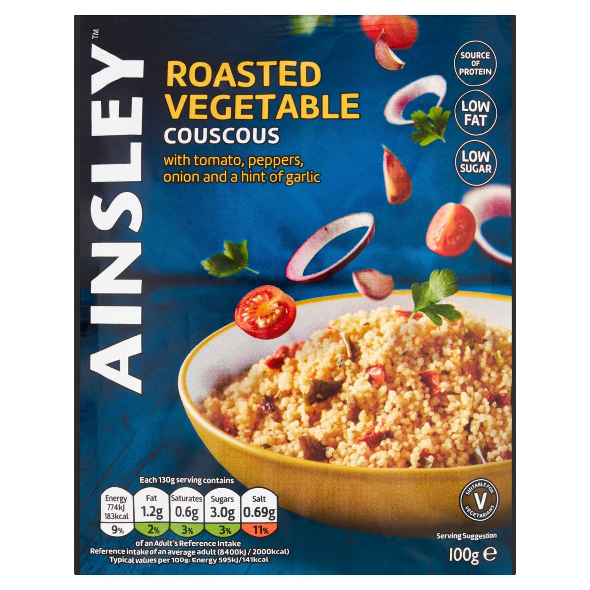 Roasted Vegetable Couscous by AINSLEY HARRIOTT