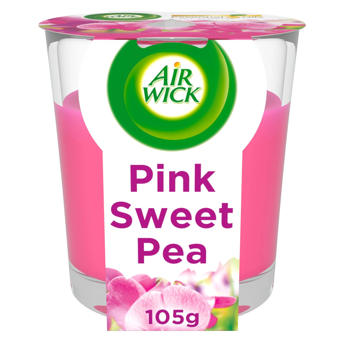 Airwick Base Pink Sweet Pea Candle by AIR WICK