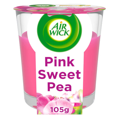Airwick Base Pink Sweet Pea Candle by AIR WICK