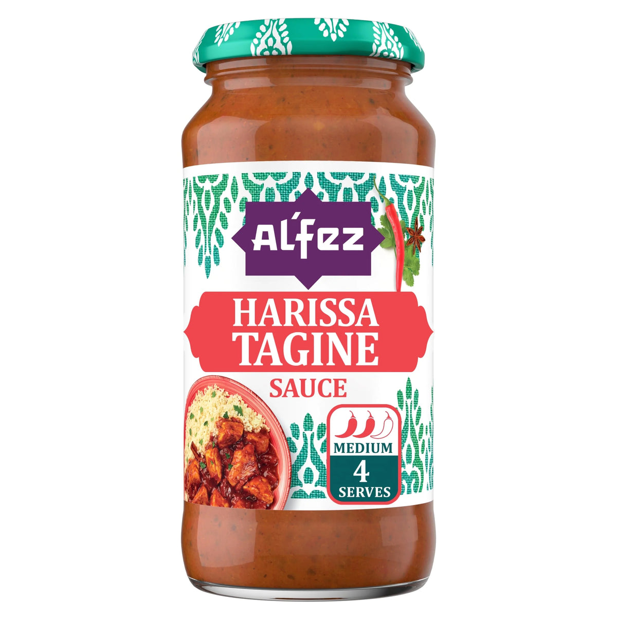 Smoky Harissa Tagine Sauce 450g by AL'FEZ