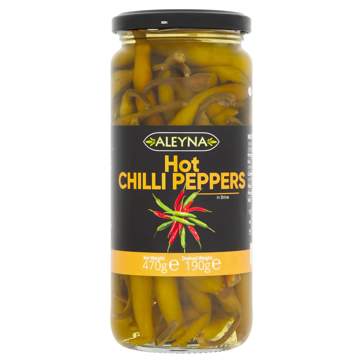 Hot Chilli Peppers 470g by ALEYNA