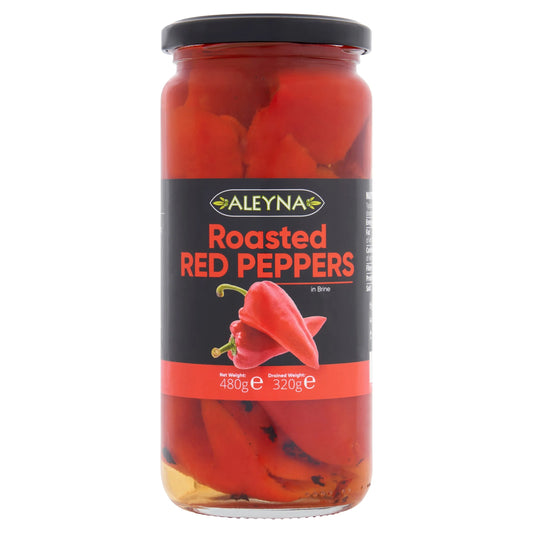 Roasted Red Peppers 480g by ALEYNA