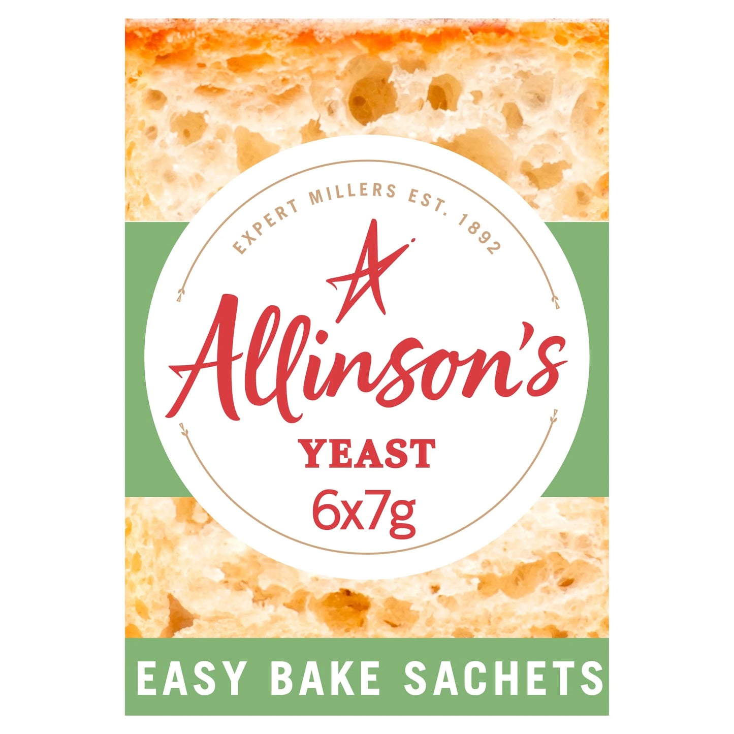 Easy Bake Yeast 6x7g by ALLINSON